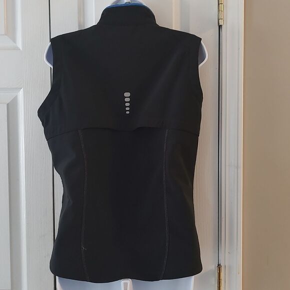Nike Spherepro running workout reflective black royal blue vest Sz M - Picture 2 of 5
